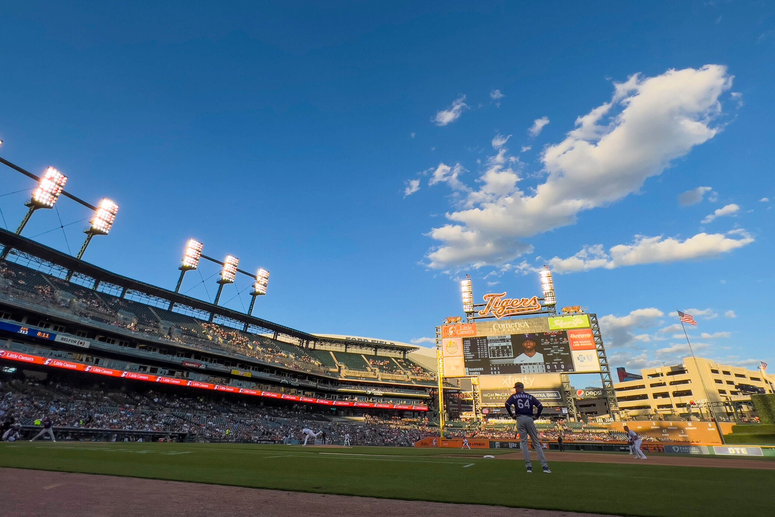 2560x1706 Tigers notes: Players weigh in on the changes to Comerica Park