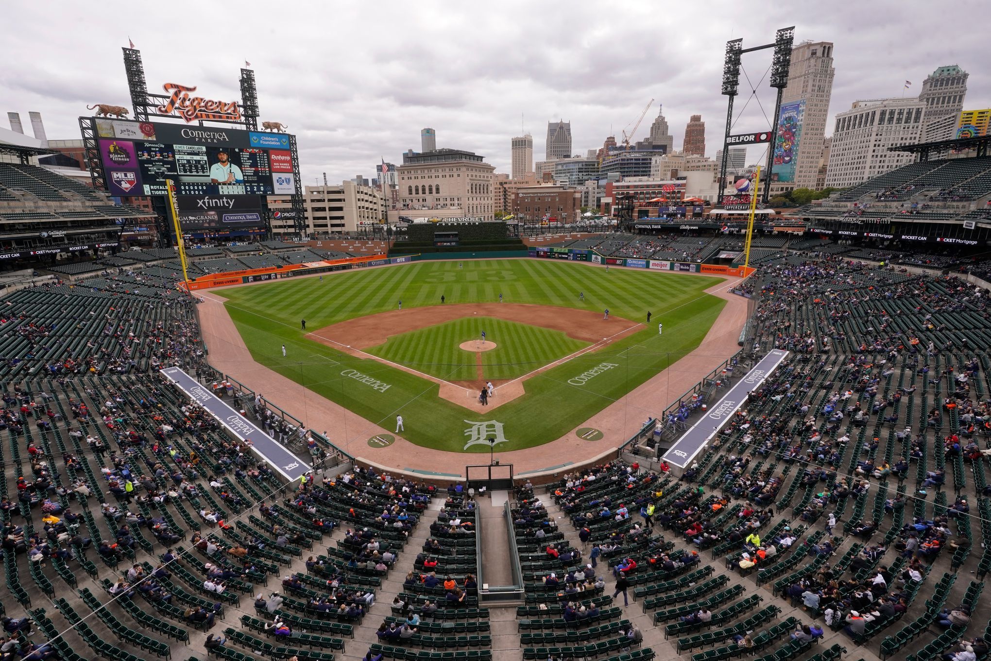2040x1360 Tigers change Comerica Park's dimensions, encourage offense. The Seattle Times