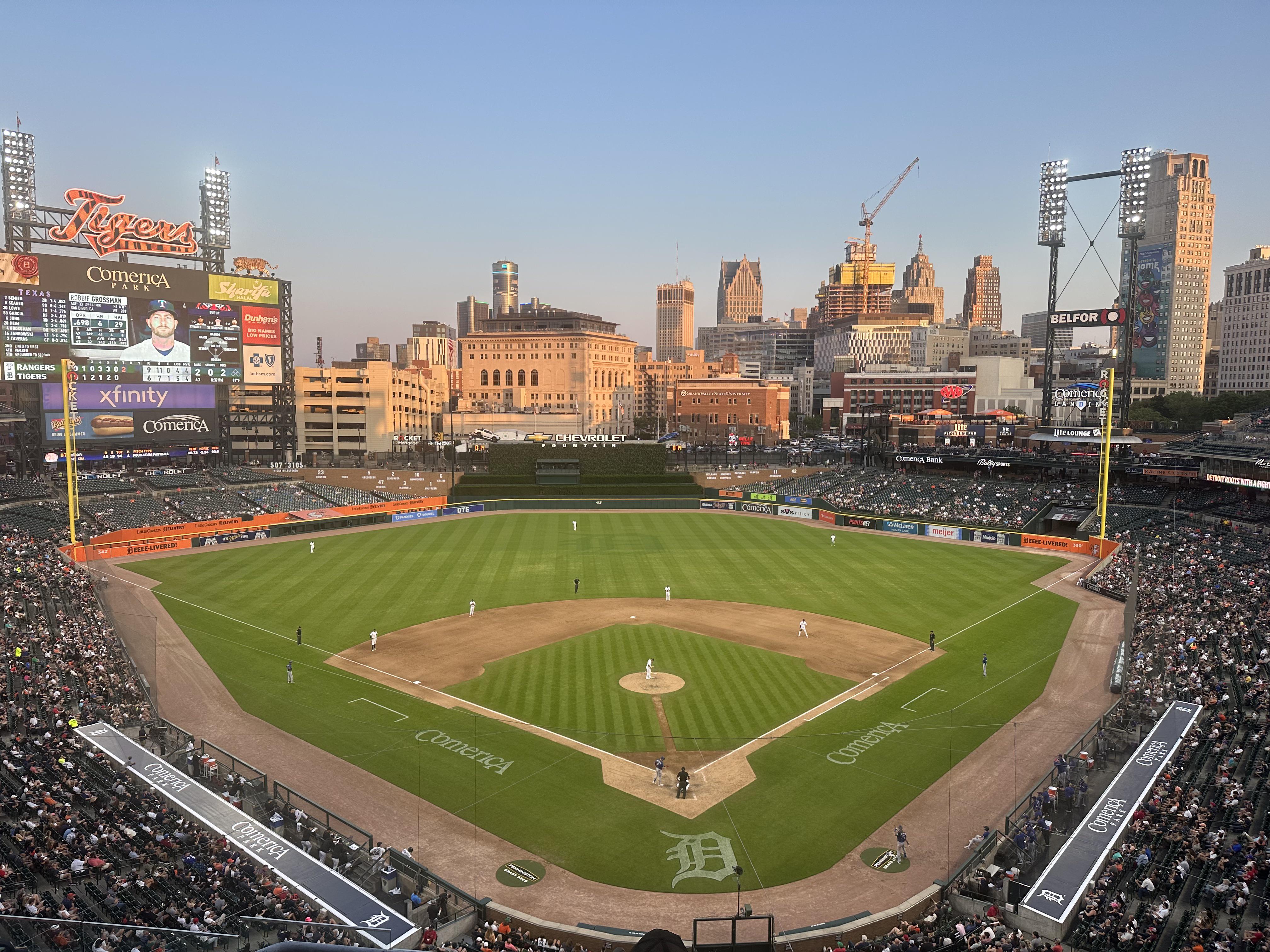 4032x3024 I try and sit in the same spot every time I go to Comerica, and every time I take this same picture. One of the best views in baseball