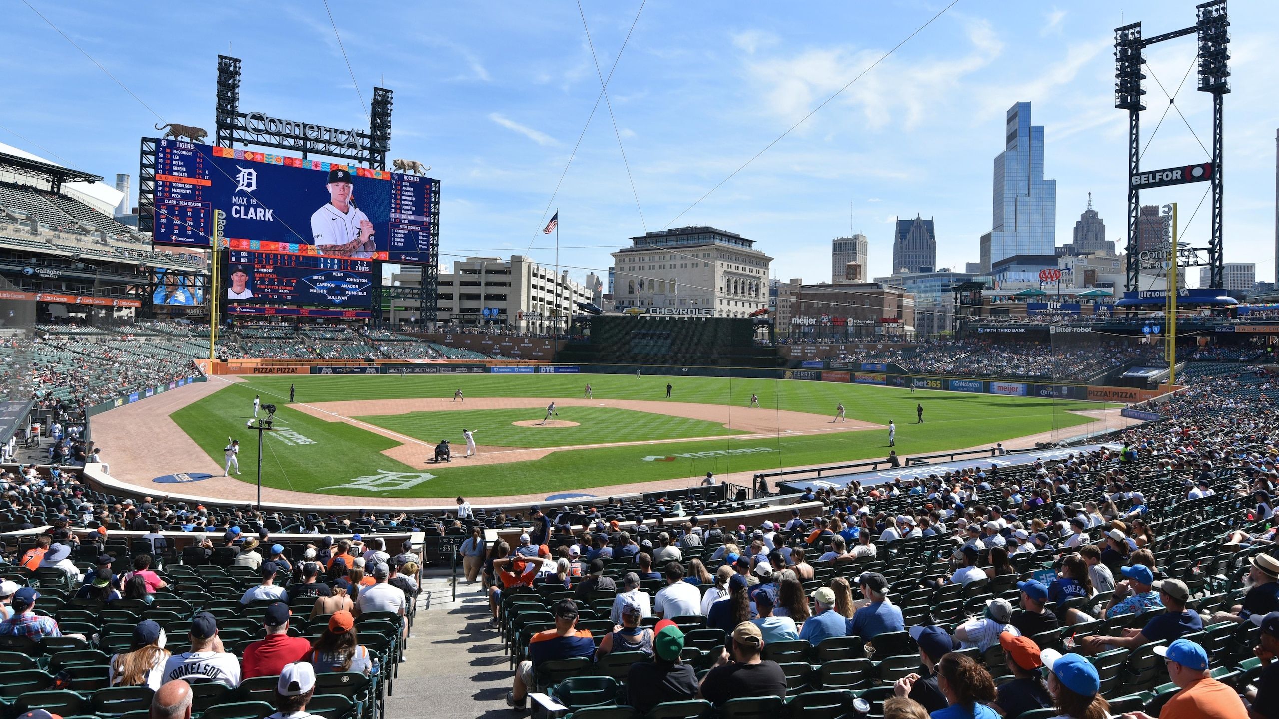 2560x1440 Tigers' Comerica Park Renamed Ahead of 2027 MLB Season, Details Revealed