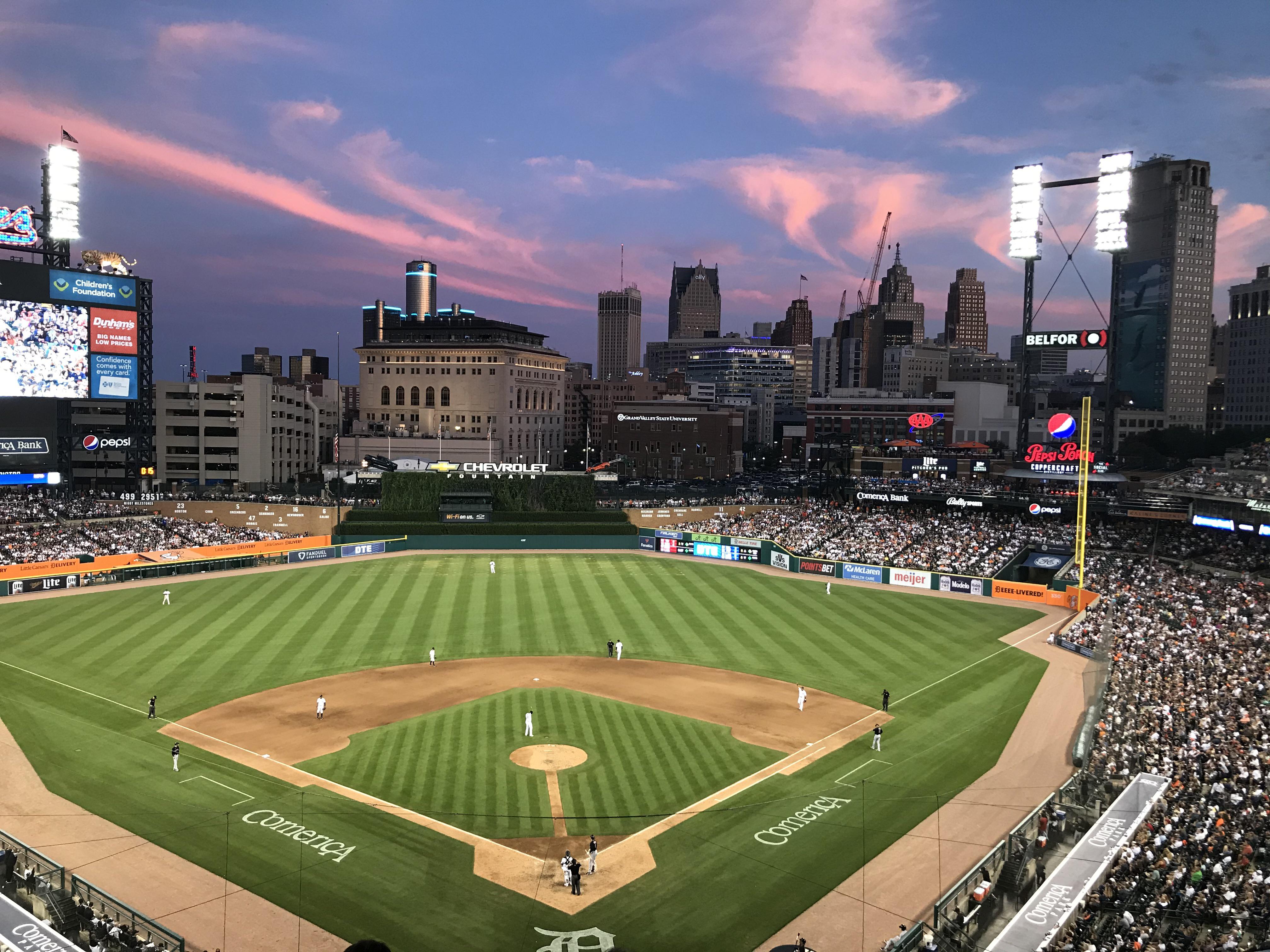 4032x3024 I try and sit in the same spot every time I go to Comerica, and every time I take this same picture. One of the best views in baseball