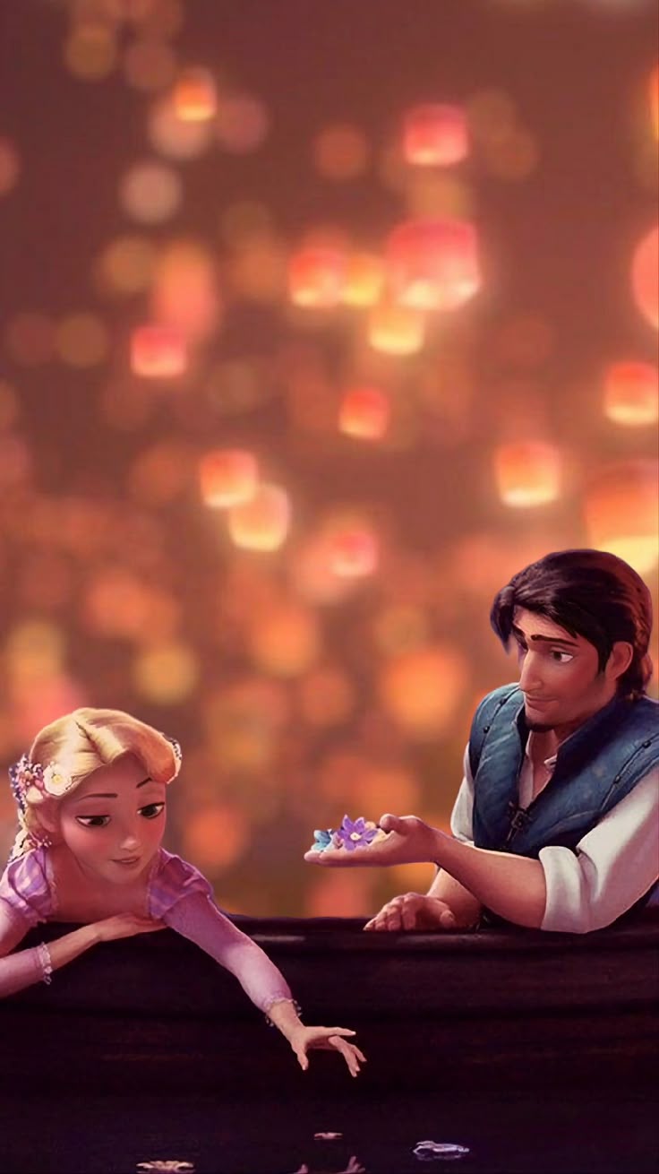 736x1310 Tangled wallpaper