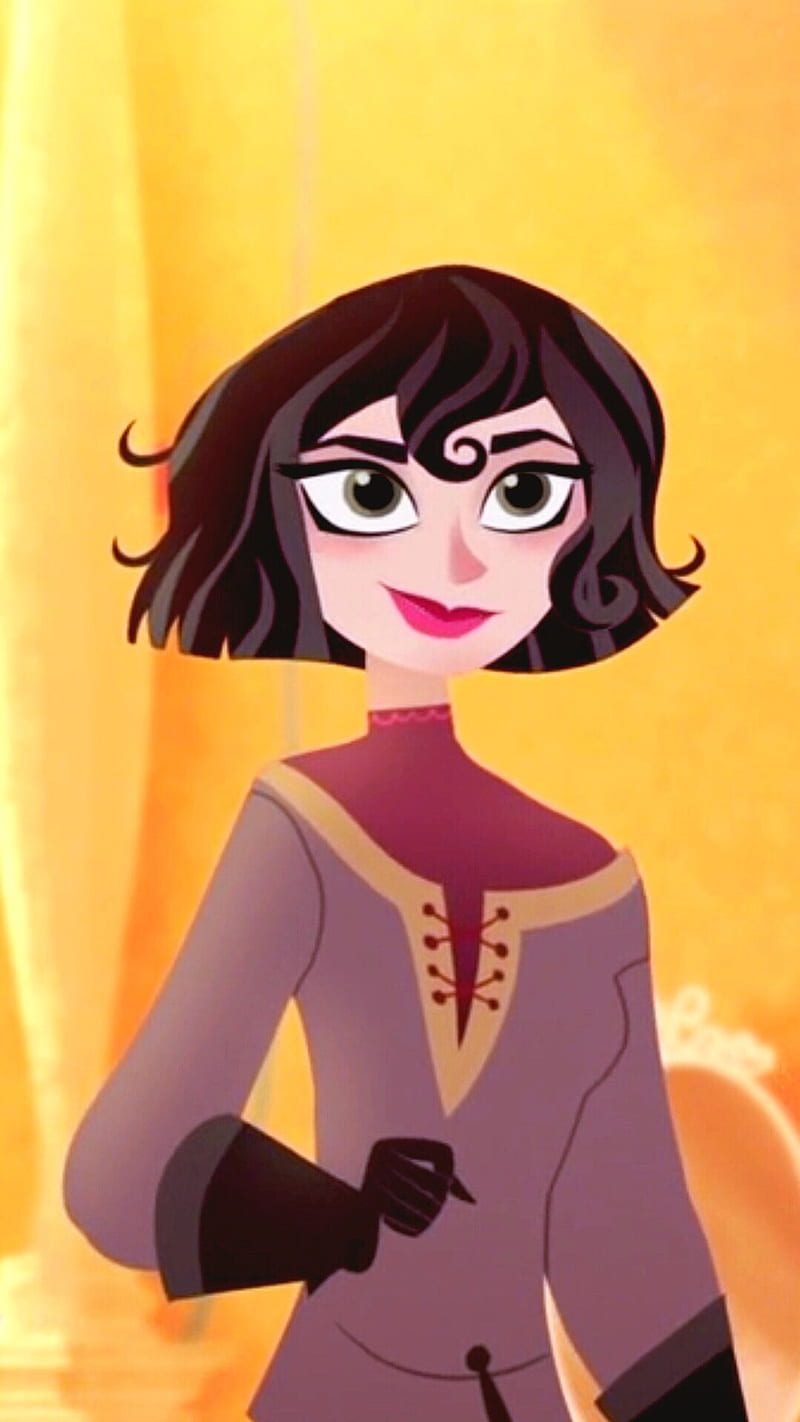800x1422 Cassandra, black, hero, tangled the series, HD phone wallpaper