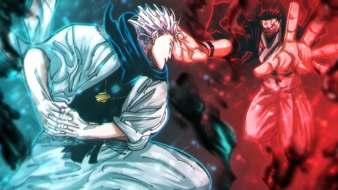 1280x720 Gojo Vs Sukuna Manga Wallpaper