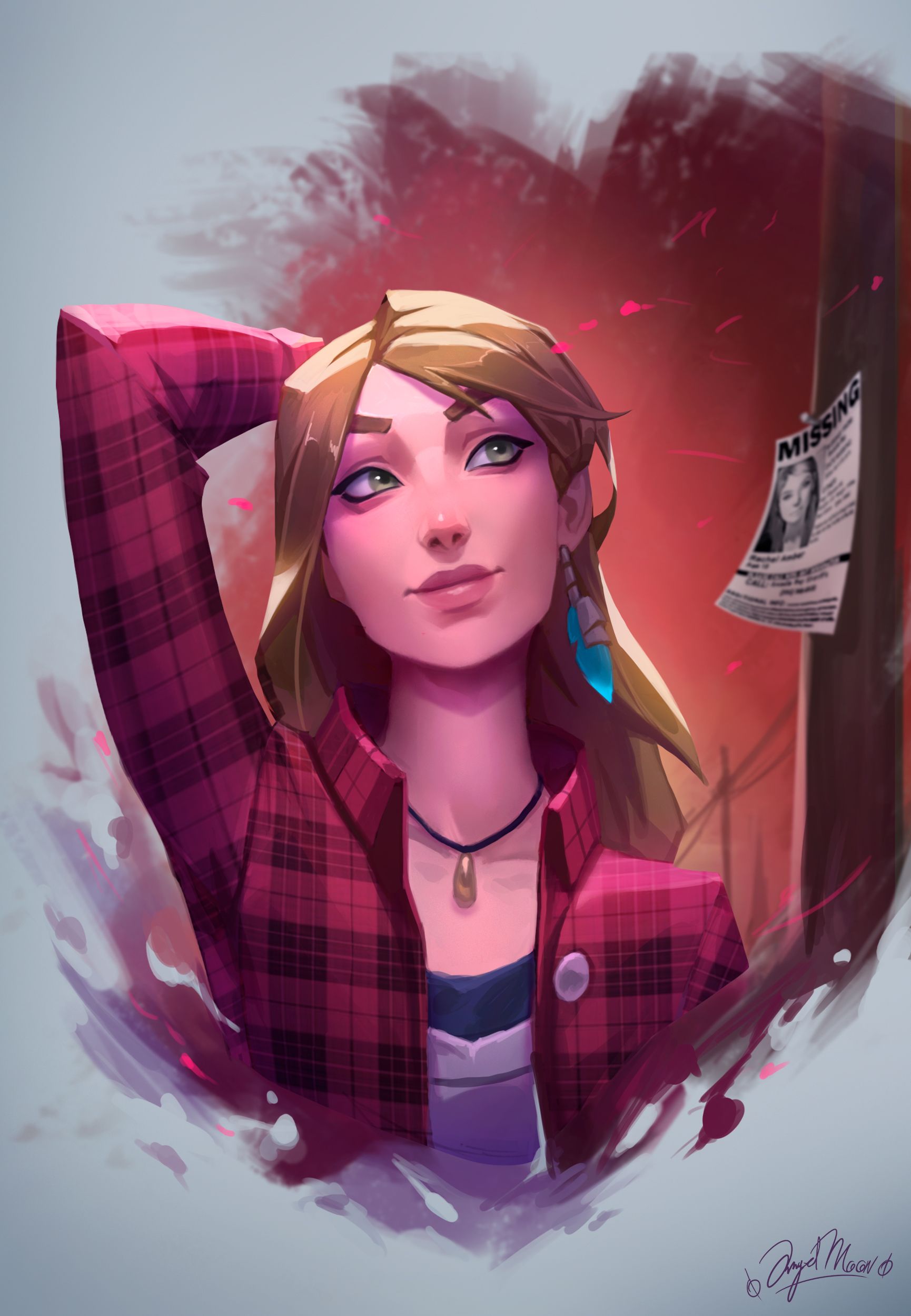 1730x2500 NO SPOILERS My Rachel Amber Portrait! couldn't let her out of the batch xD