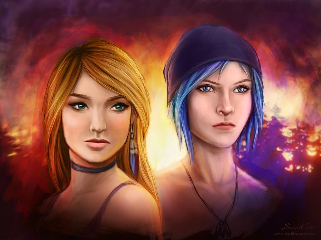 1024x768 NO SPOILERS Rachel Amber and Chloe Price
