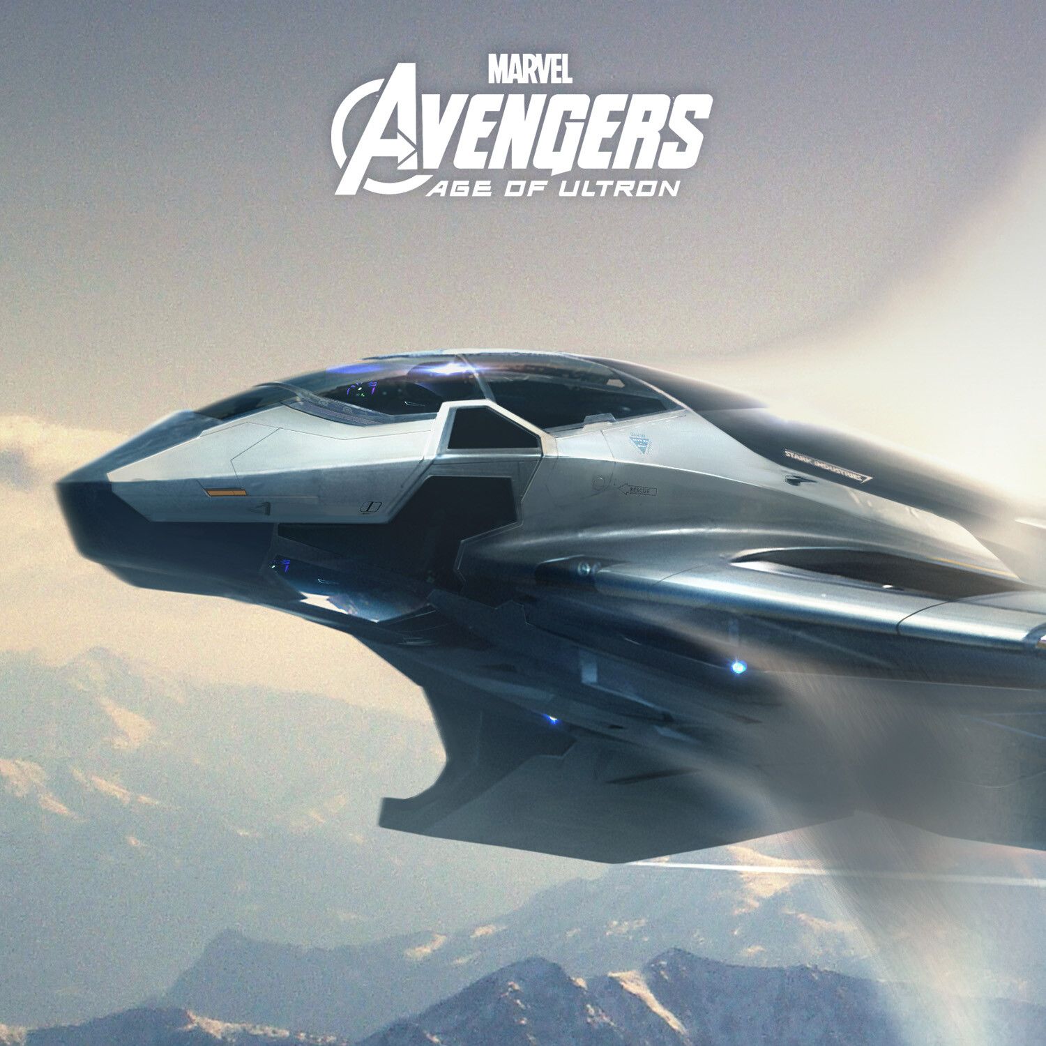 1500x1500 Avengers Quinjet