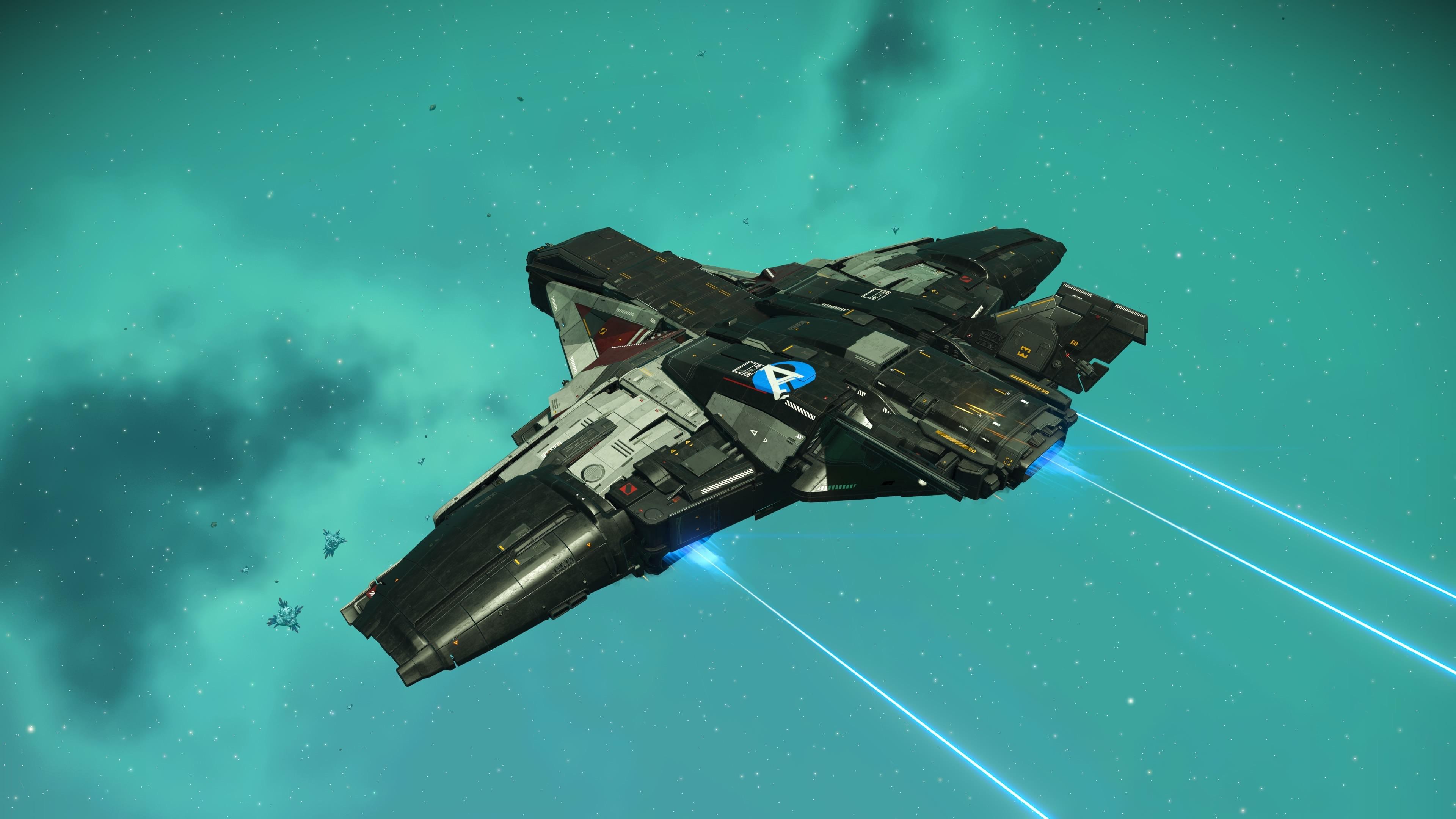 3840x2160 Avengers QuinJet MK2 Corvett