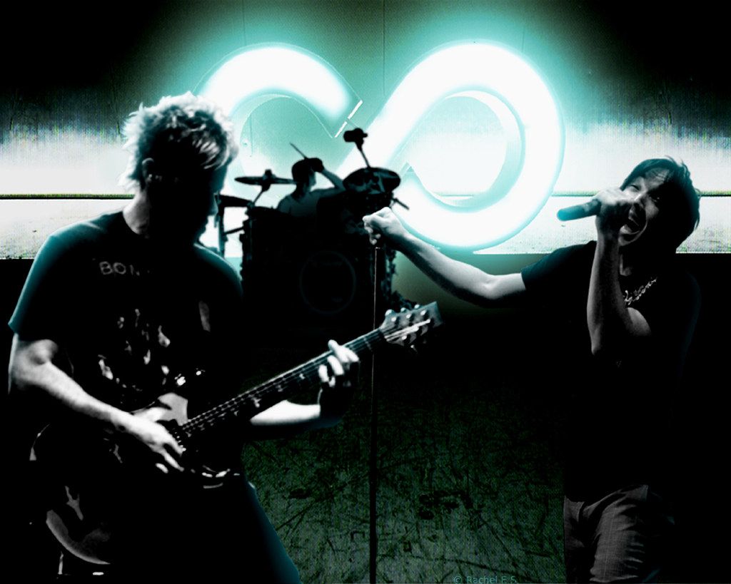 1024x819 Crawling in the Darkness x1280. Hoobastank Band Wallpaper ©
