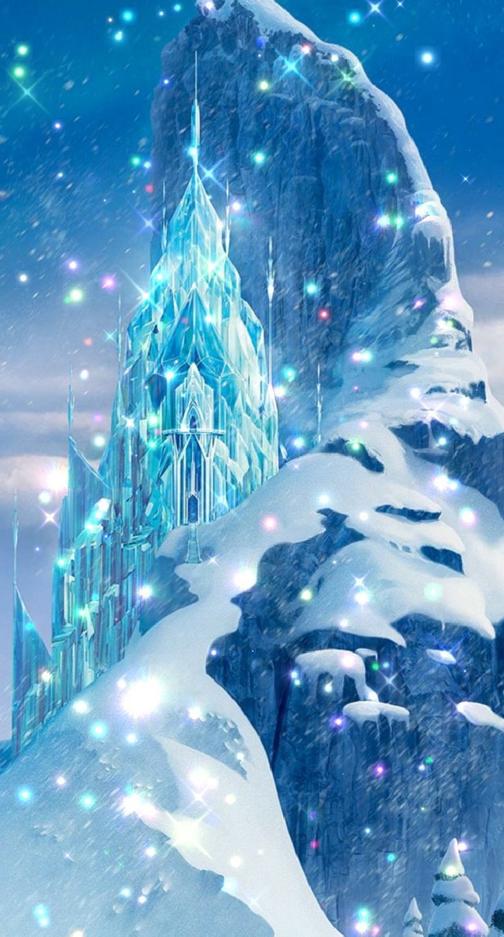 736x1366 Winter Wonderland Castle. Frozen palace world ipad wallpaper, Frozen ice castle wallpaper, Fantasy castle