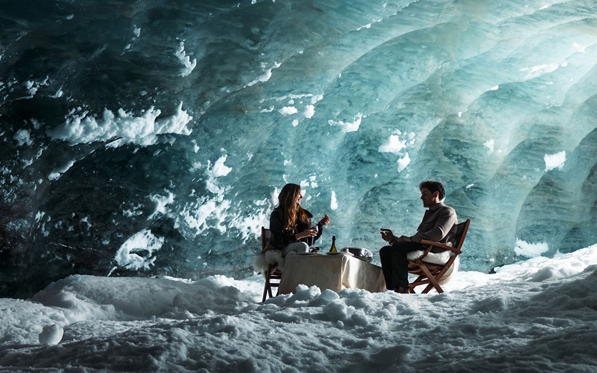 1920x1200 The Glacier Table: Dine Inside Whistler's Ice Palace