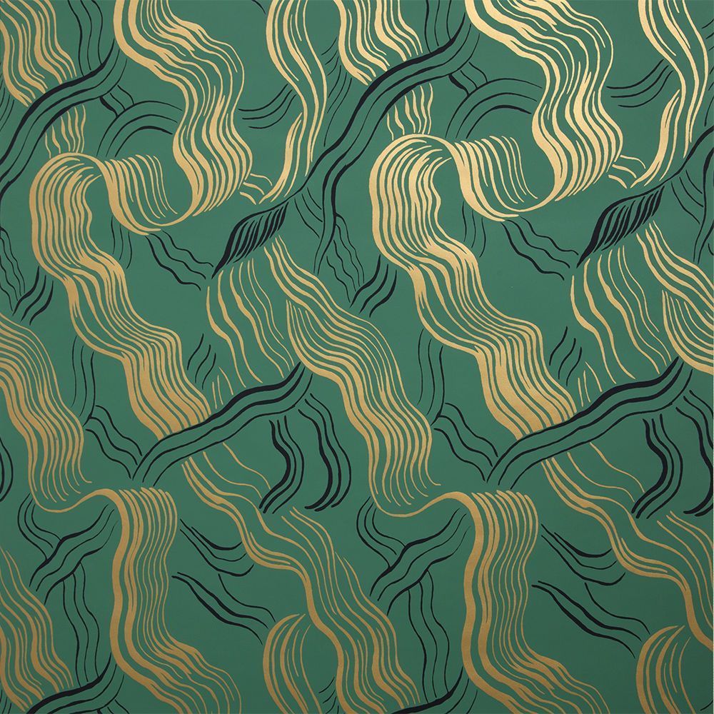 1000x1000 Green Gold Wallpaper