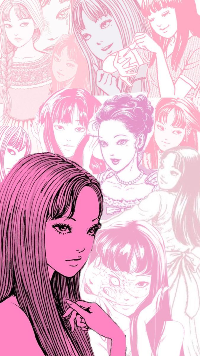 675x1200 Junji Ito, Tomie Manga, Tomie Wallpaper, Tomie pfp, Tomie icons, Junji Ito wallpaper, Junji Ito collection, pink tomie, pink aesthetic