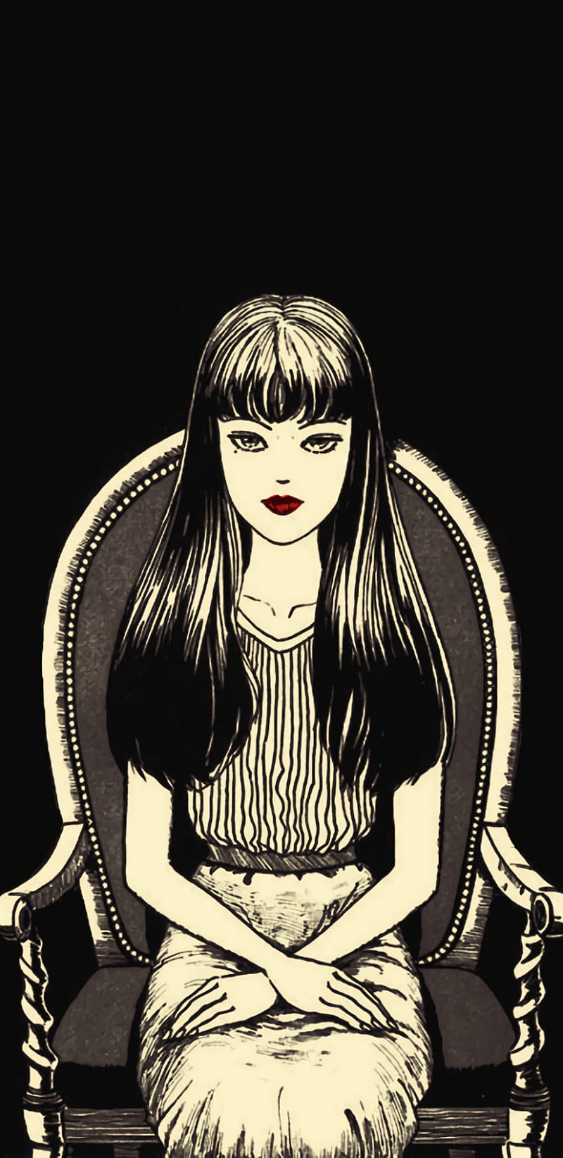 800x1644 HD tomie wallpaper