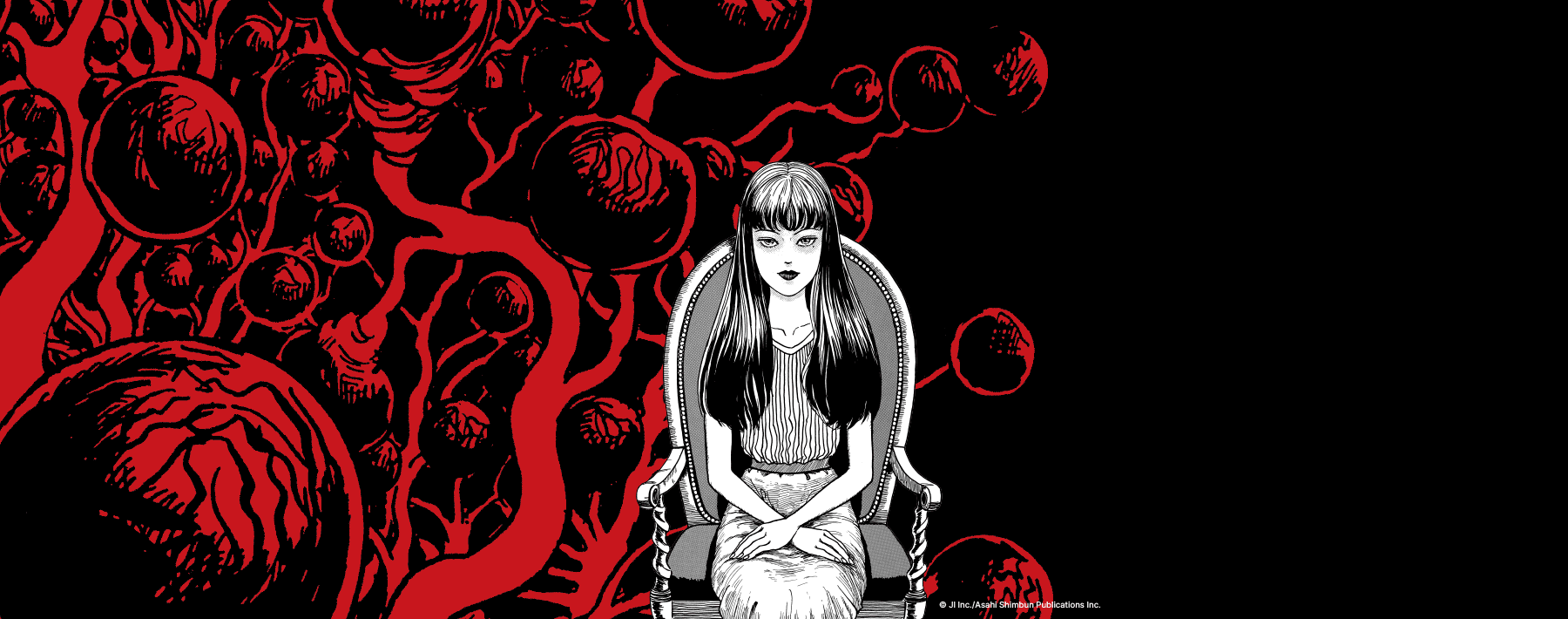1800x710 Junji Ito Phone Case