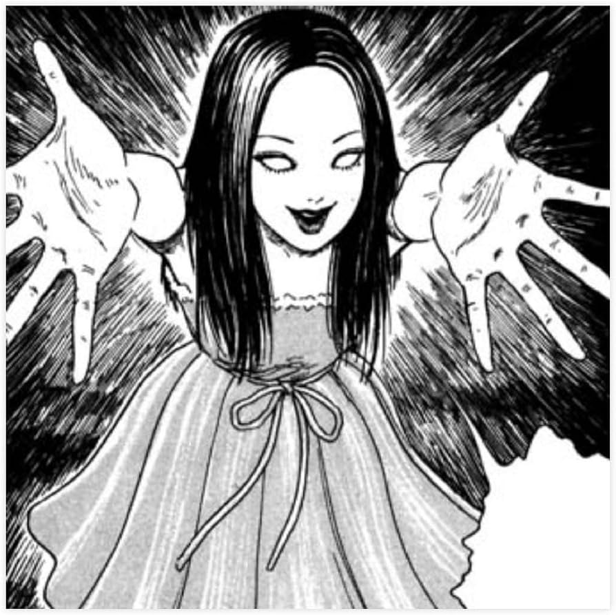 894x893 Junji Ito Tomie Horror Manga Aesthetic Junji Ito Poster on Canvas Room Decor Sport Landscape Office Room Decor Gift 30×30cm Unframed Style 1 : Amazon.com.be: Home & Kitchen