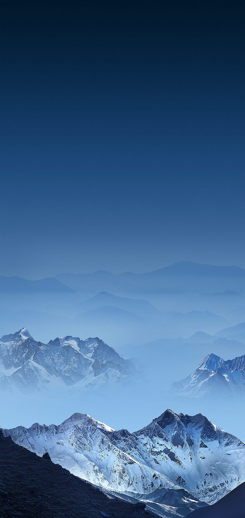 800x1689 Vivo V mountain, white, HD phone wallpaper
