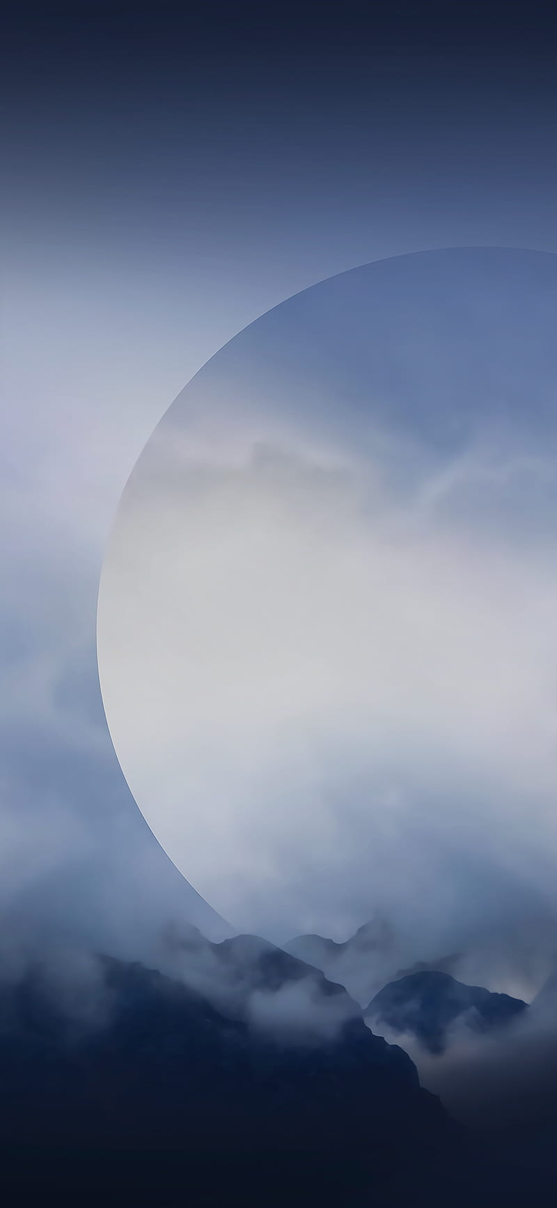 800x1733 Vivo next 3s, cosmos, mountain, mountains, quake, sky, storm, world, HD phone wallpaper