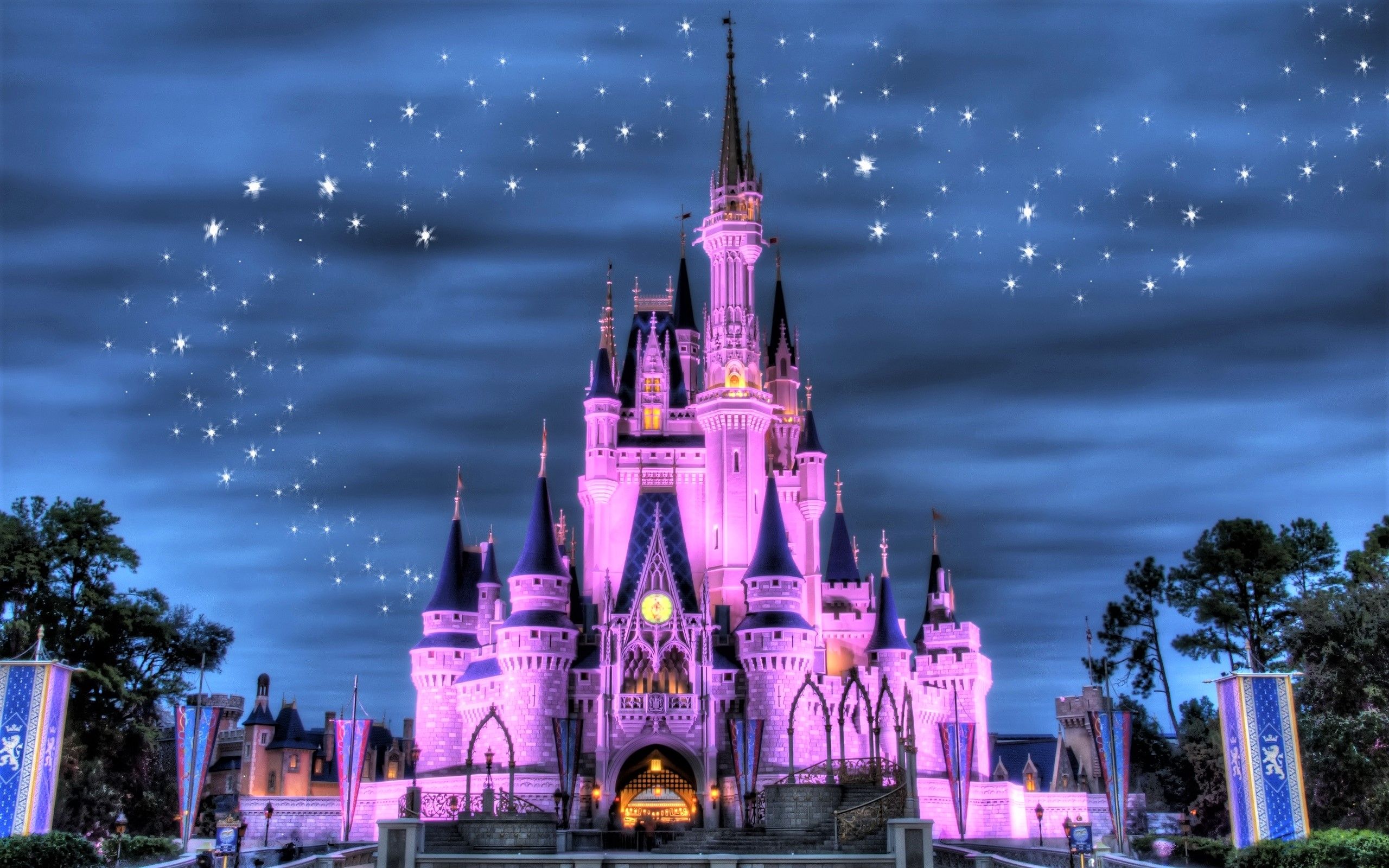 2560x1600 Magical Disneyland Castle HD Wallpaperx1600