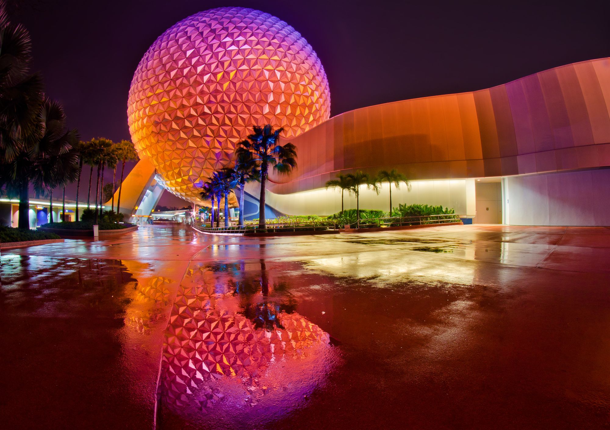 2000x1409 Spaceship Earth Post Storm Photo Tourist Blog