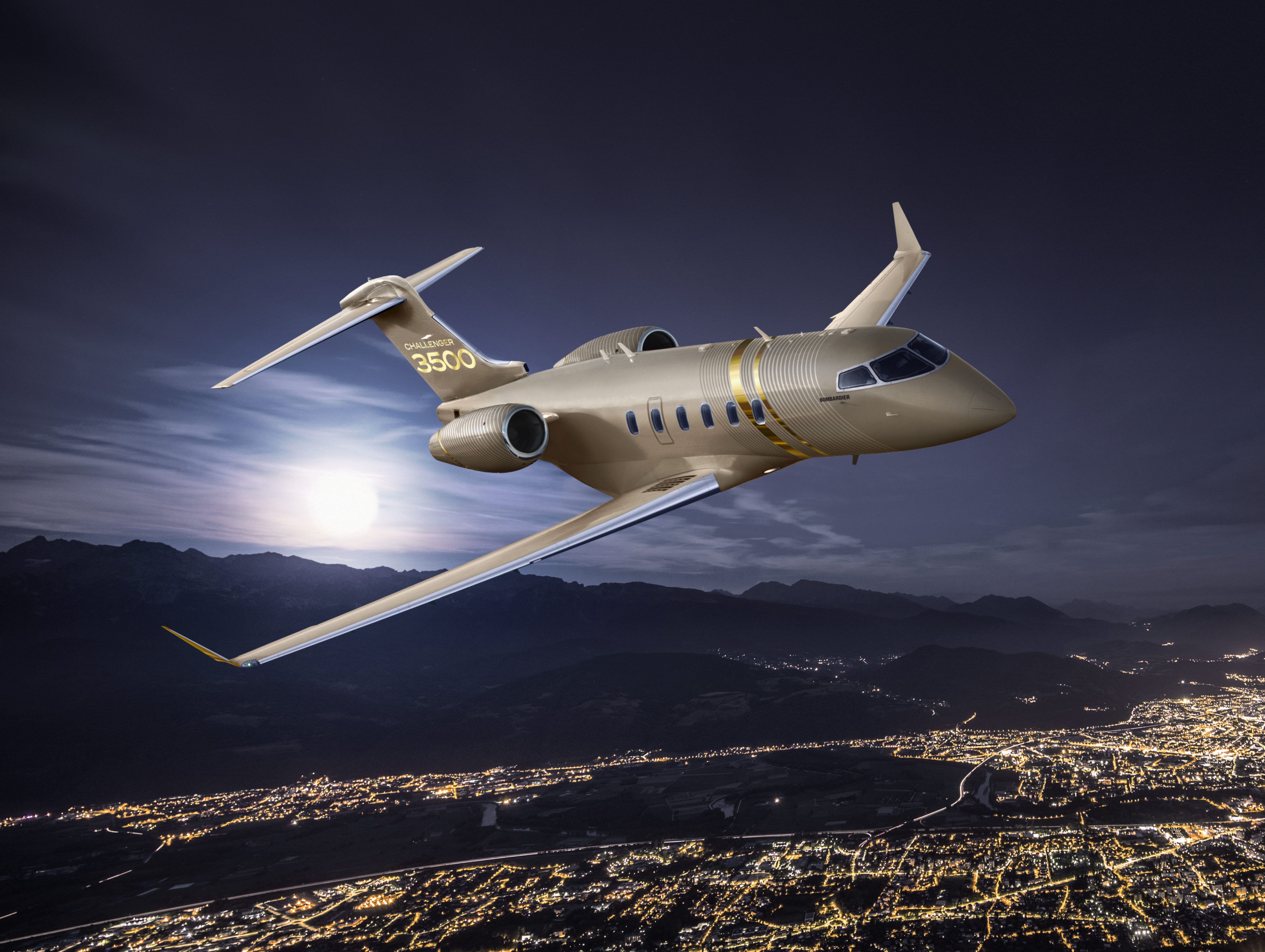 5000x3764 Bombardier introduces the Challenger 3500 jet