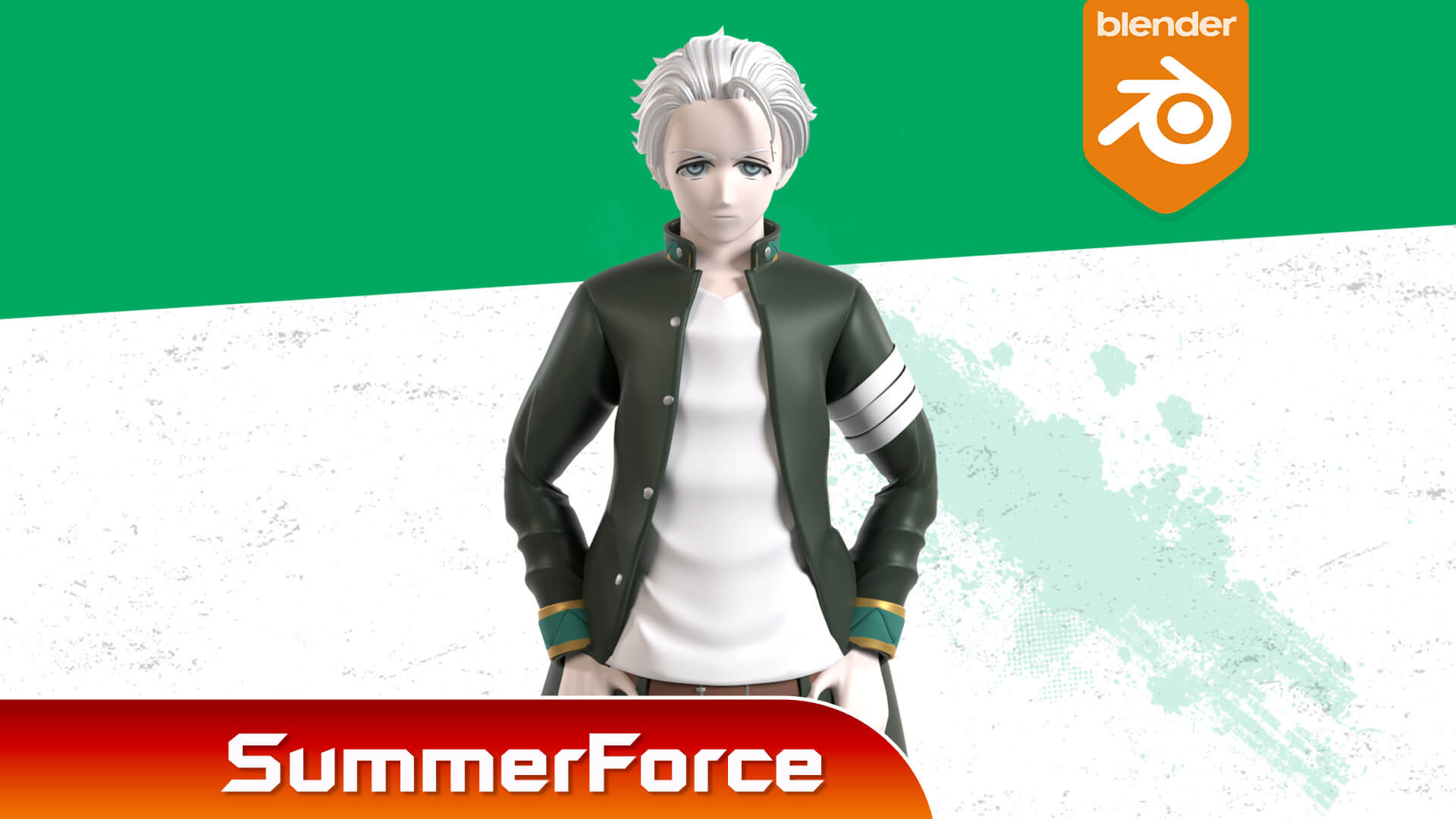 1920x1080 Hajime Umemiya Breaker 3D Model