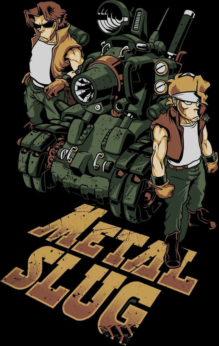 736x1162 Metal slug vector. Metal gear slug, Metal slug design, Characters