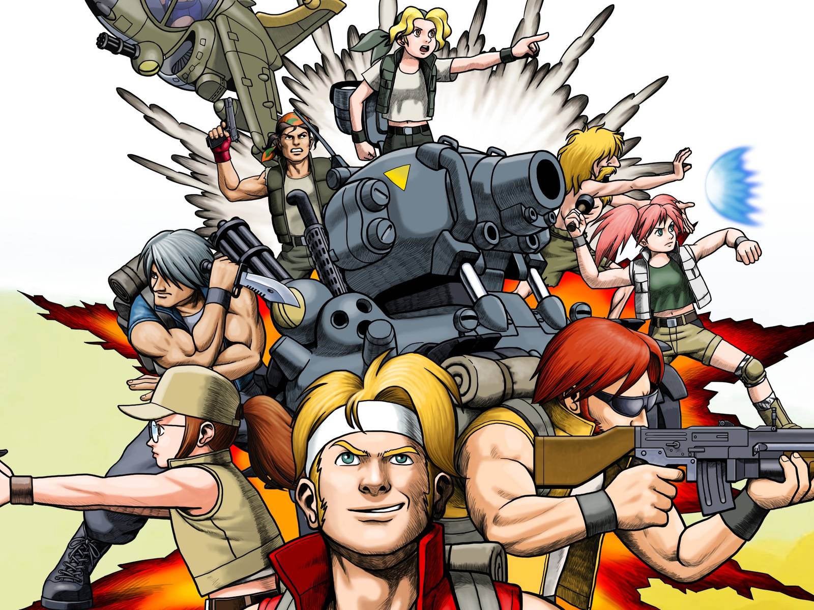 1600x1200 Metal Slug, A '90s Run And Gun Classic, Is Set For A Reboot