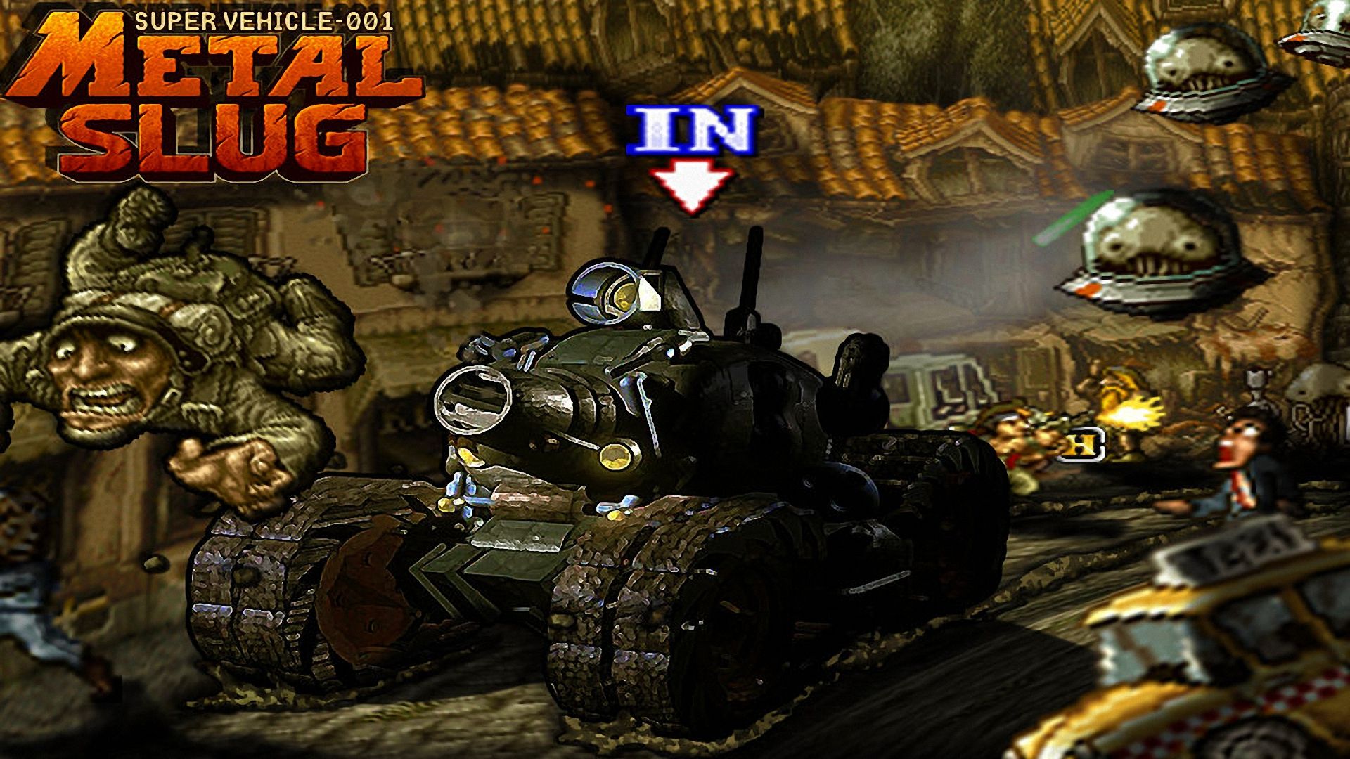 1920x1080 Desktop wallpaper: Metal Slug, Video Game, Metal Slug Xx 4K free download for PC. 354432
