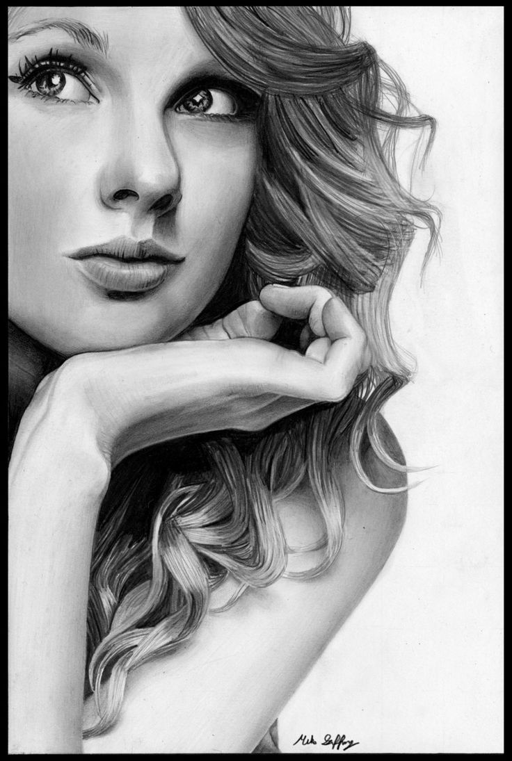 736x1095 Portrait Drawings Wallpaper