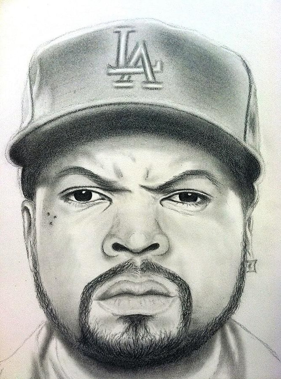 970x1309 Man's face sketch HD wallpaper