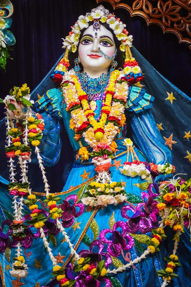 800x1200 Radha Rani, god, lord, love of god krishna, HD phone wallpaper