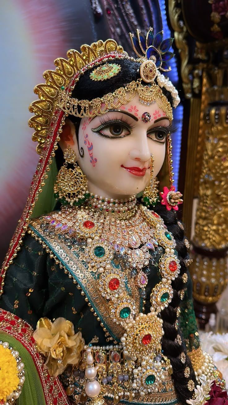 736x1308 Radha rani wallpaper full HD. Radha beauty, Vrindavan photography picture, Sri sri radha