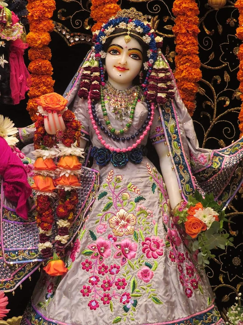 800x1068 Sree Radha Rani, hare krishna, love of god krishna, HD phone wallpaper