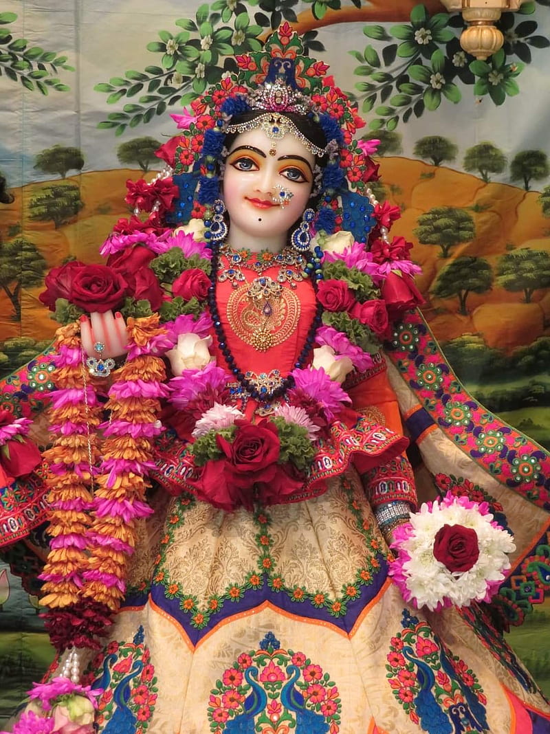 800x1068 Sree Radha Rani, love of god krishna, main of hindus, HD phone wallpaper