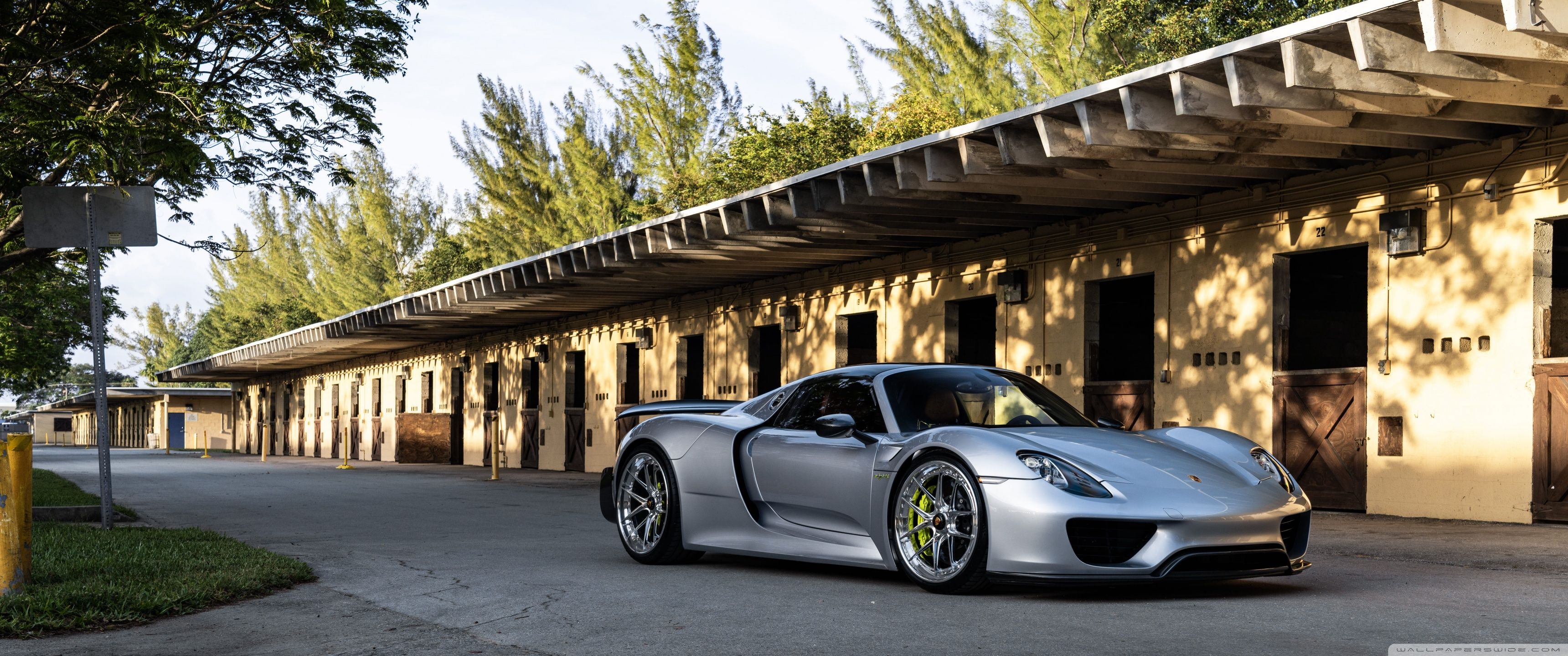 3440x1440 Porsche Spyder Sports Car 4K UHD Wallpaper for UltraHD Desktop and TV : Widescreen and UltraWide Display : Dual Monitor