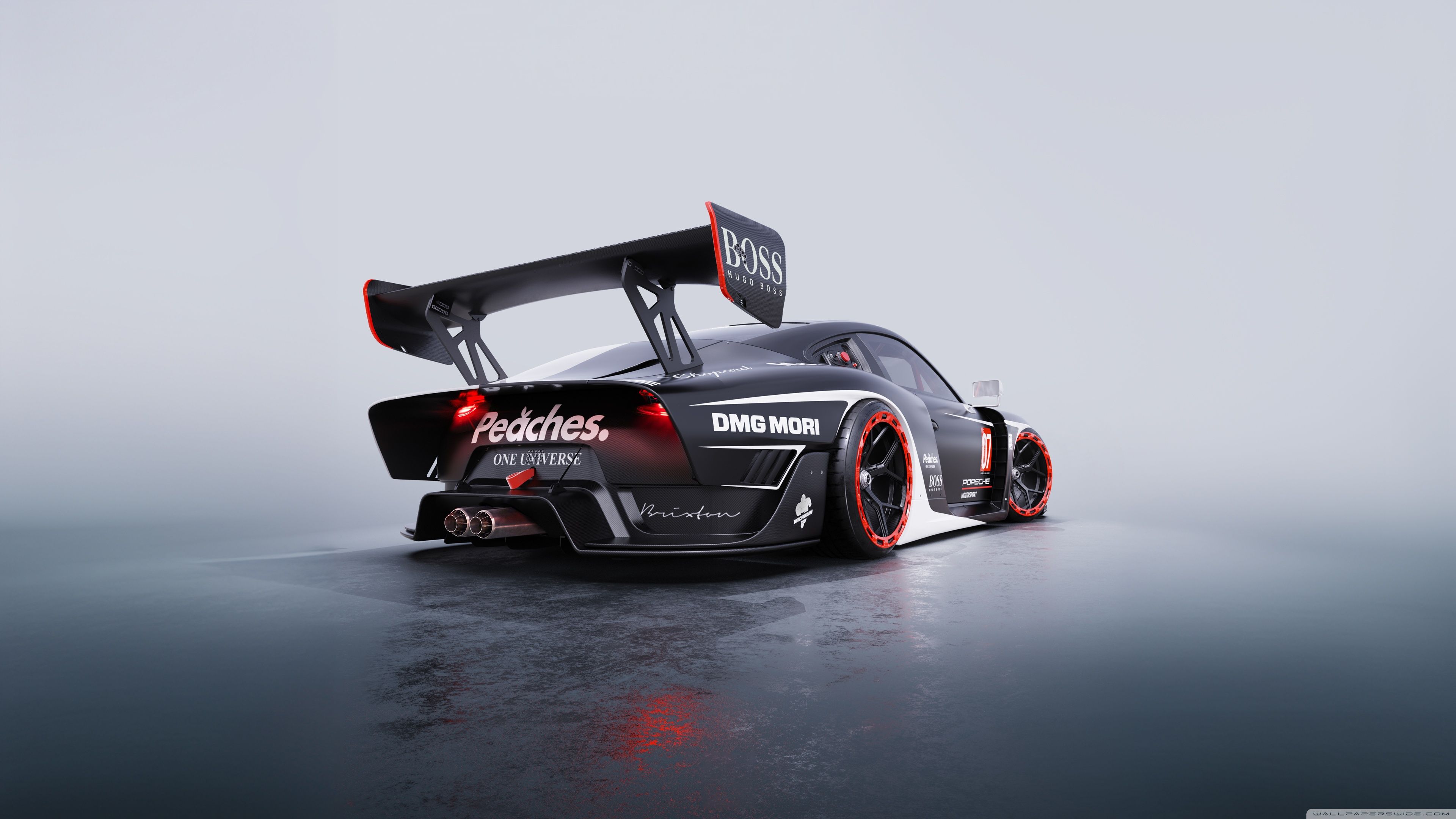 3840x2160 Porsche Supercar Rear 4K UHD Wallpaper for UltraHD Desktop and TV : Widescreen and UltraWide Display : Dual Monitor