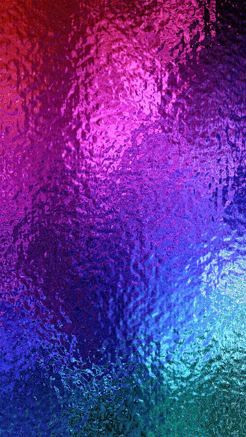 800x1422 Vivid Waters, bright, colorful, glossy, hue, ombre, rainbow, shine, vibrant, HD phone wallpaper