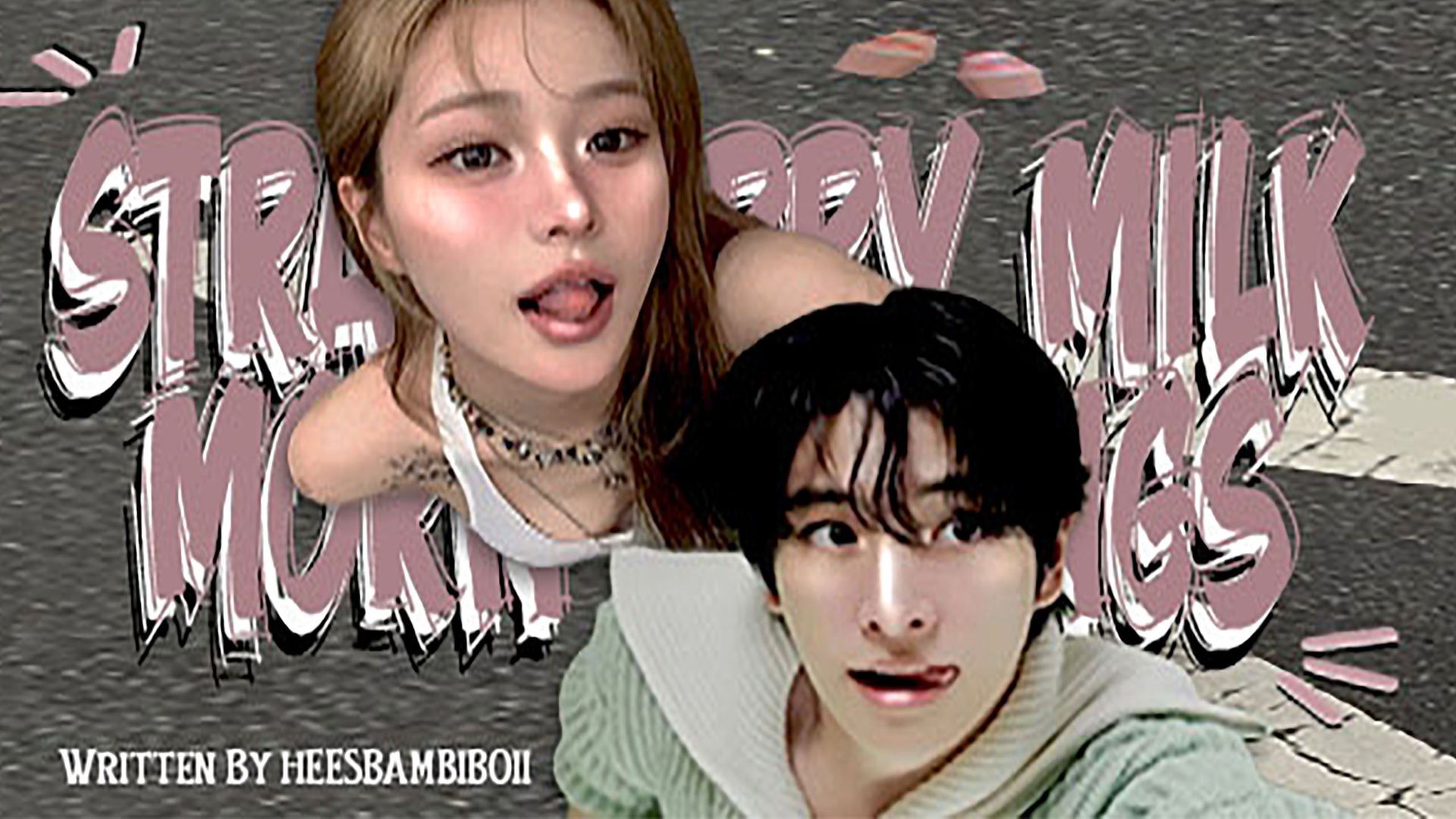 1920x1080 strawberry milk mornings, sim jaeyun - જ⁀➴ ♡ 00