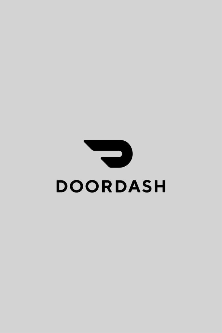 736x1103 Doordash Logo Icon Design. Doordash app icon, Doordash delivery service, Doordash logo on gray