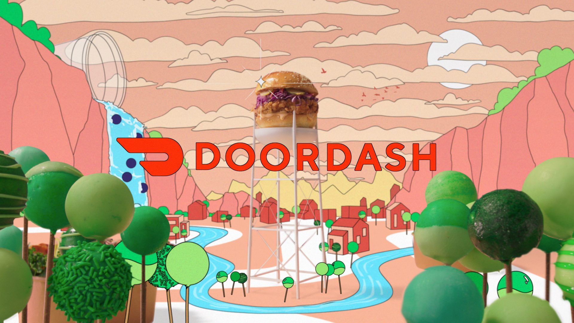 1920x1080 DoorDash Wallpaper