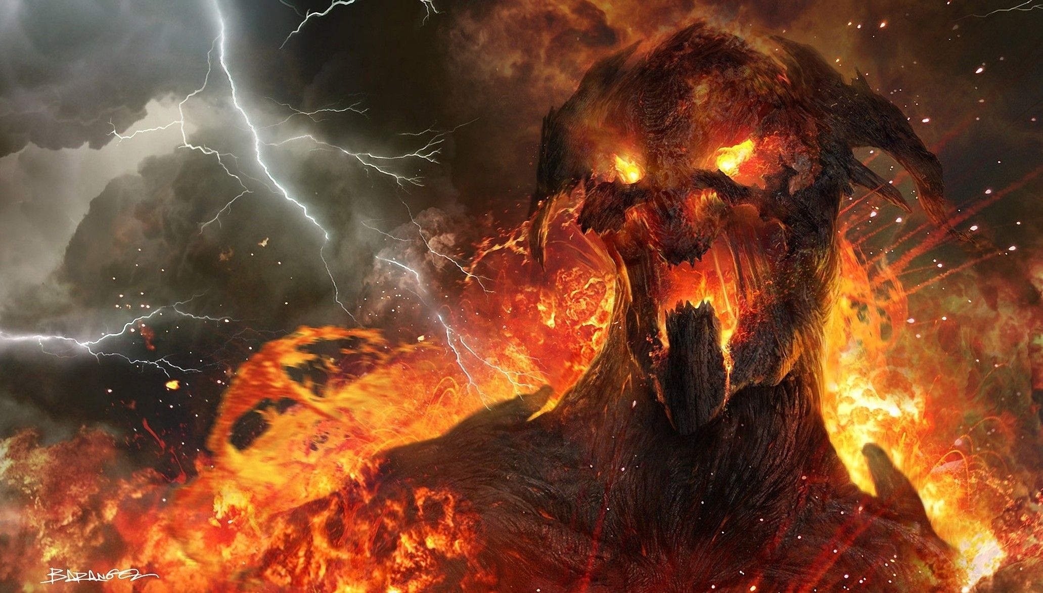 2063x1173 Kronos: Wrath Of The Titans HD Wallpaperx1173
