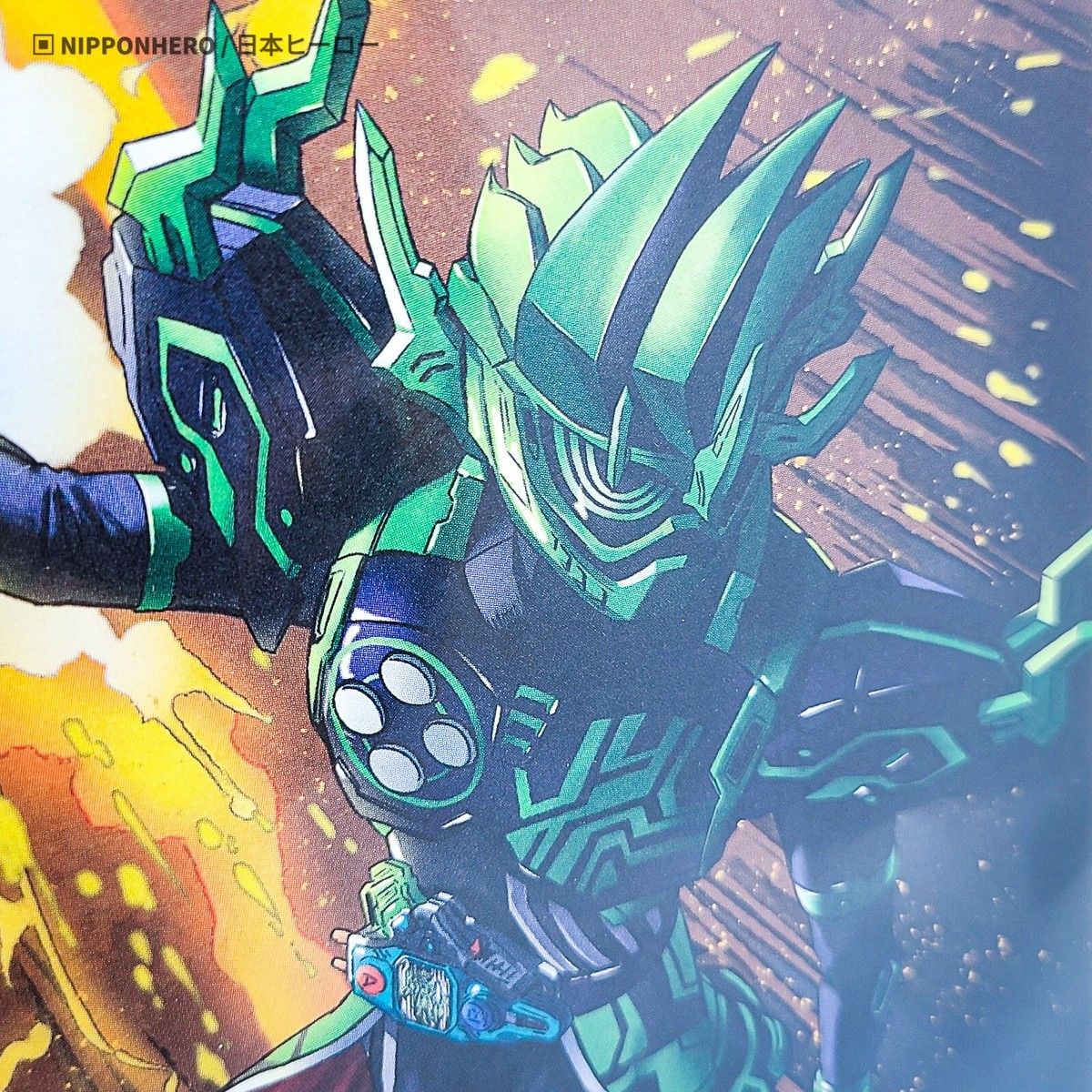 1200x1200 Kamen Rider Shikishi Art CRONUS EX AID Chronicle Masked Rider Bandai Japan Gamer