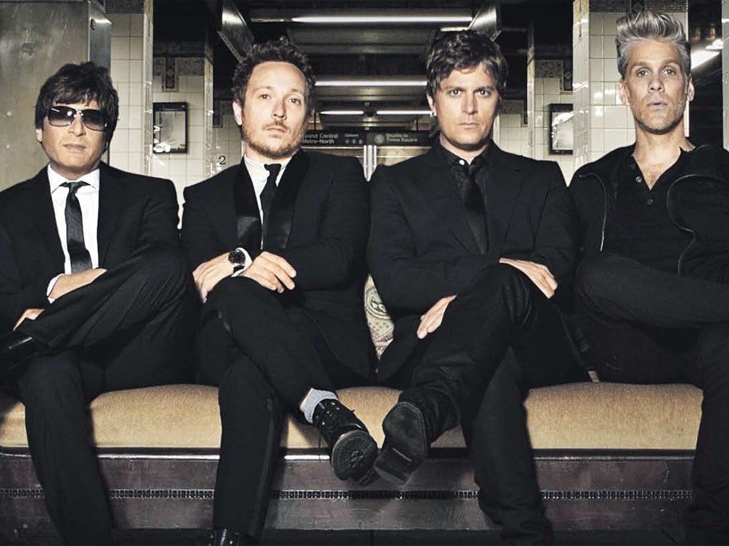 1024x768 Matchbox Twenty to strike it lucky