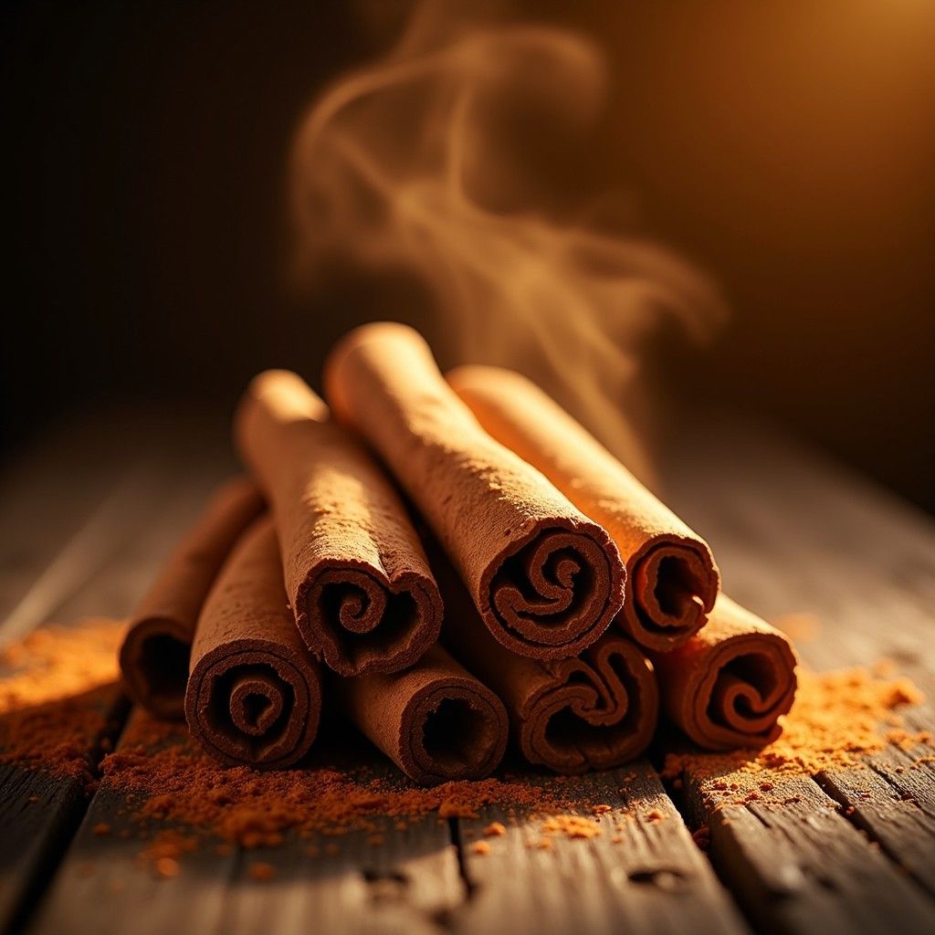 1024x1024 Download Cinnamon Sticks Closeup Image, Spices, Closeup