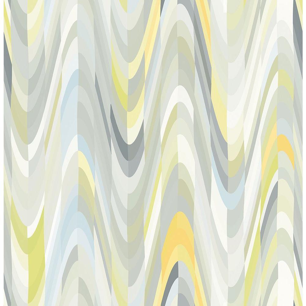 1000x1000 Turquoise and Yellow Wallpaper