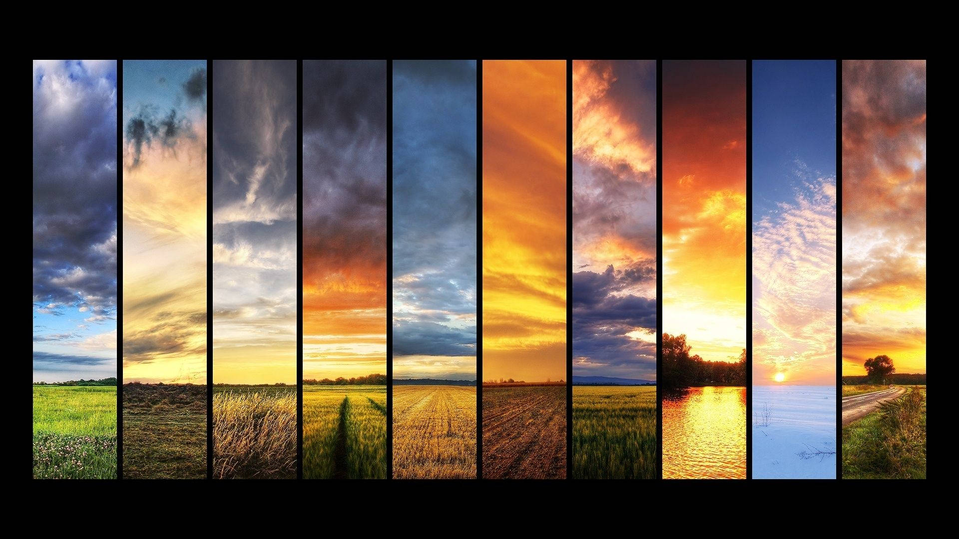 1920x1080 Seasons Wallpaper