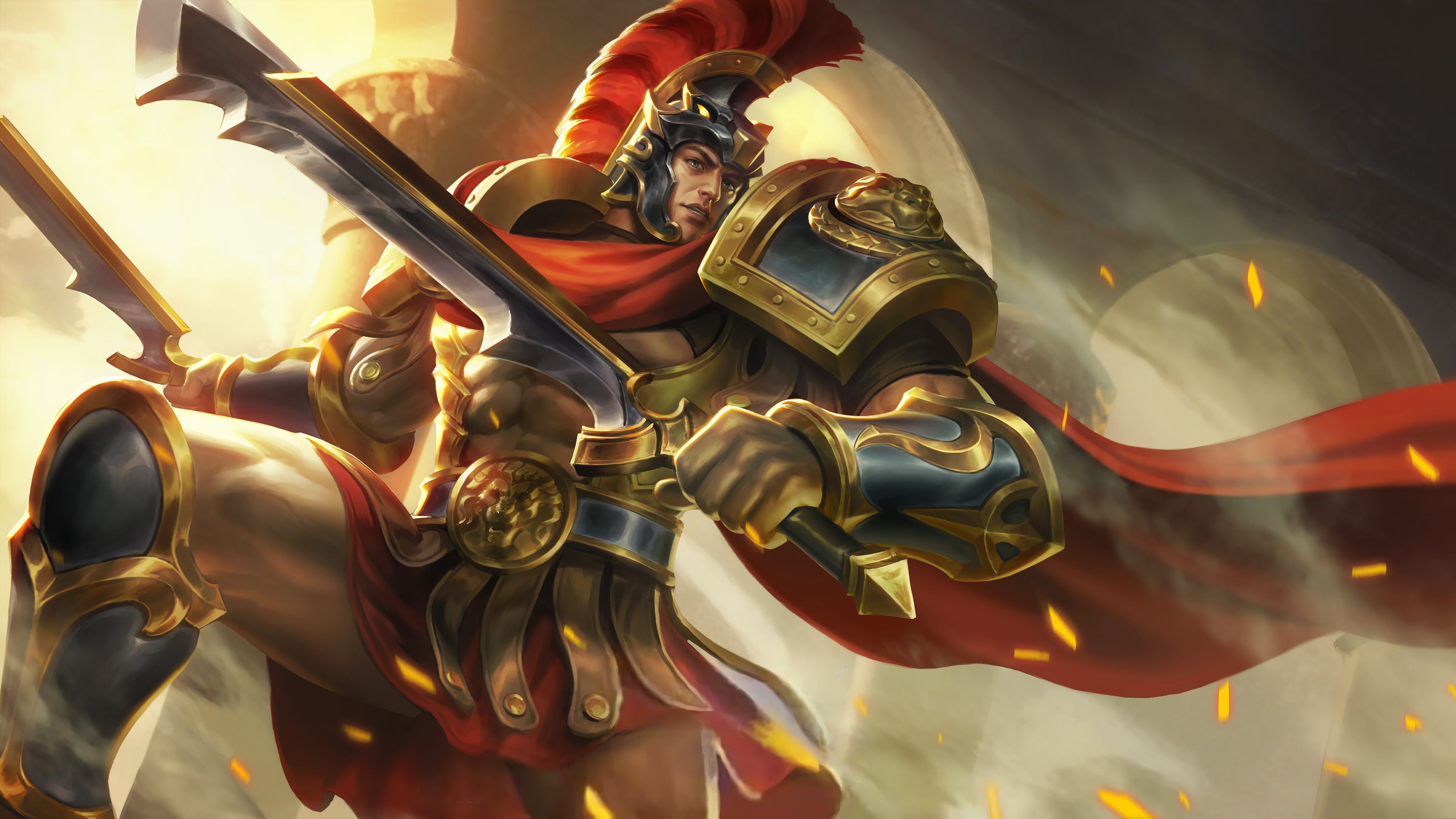 3840x2160 Lapu Lapu Imperial Champion Skin Mobile Legends 4K Wallpaper HD