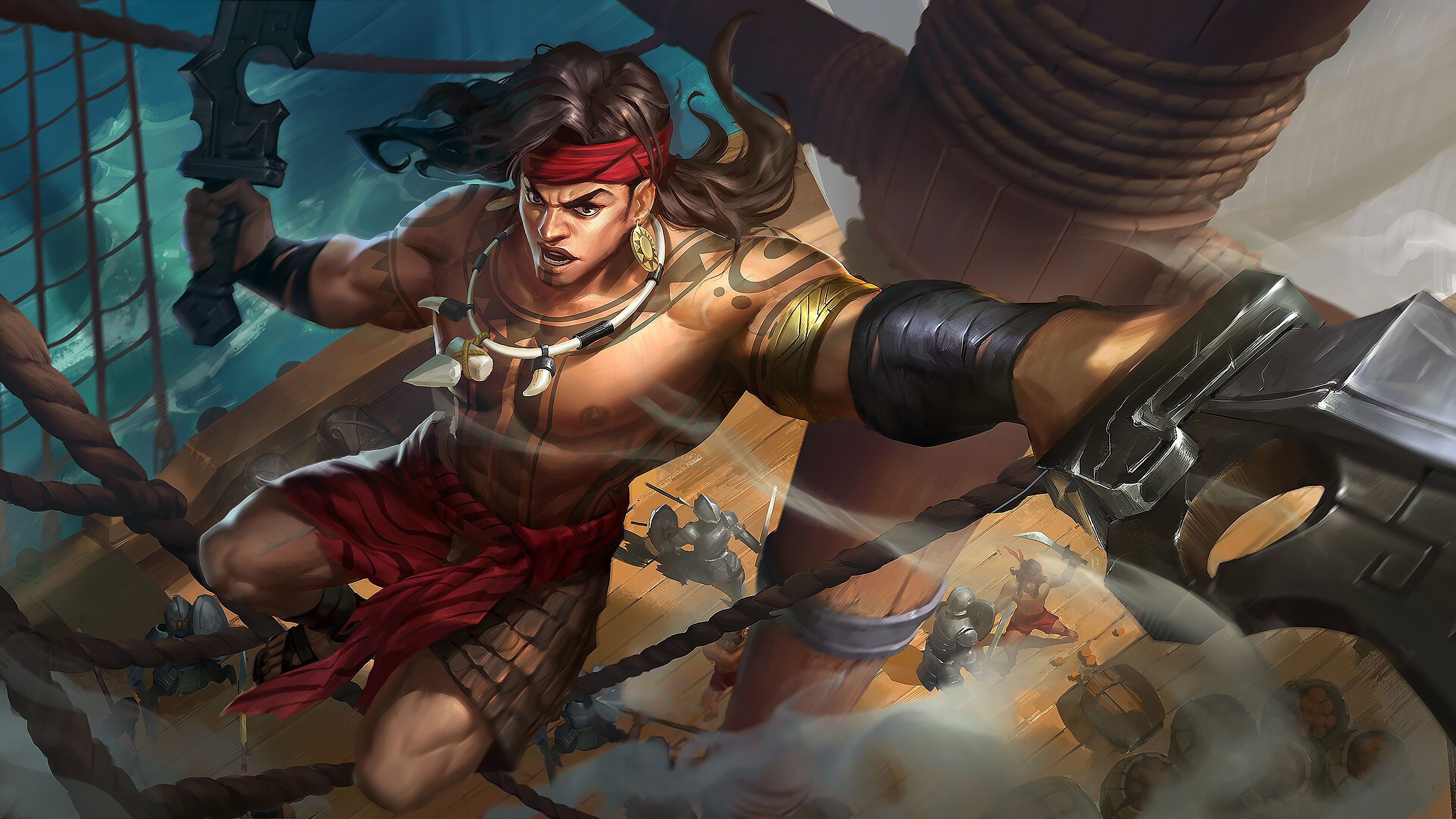 3840x2160 Lapu Lapu Mobile Legends 4K Wallpaper HD