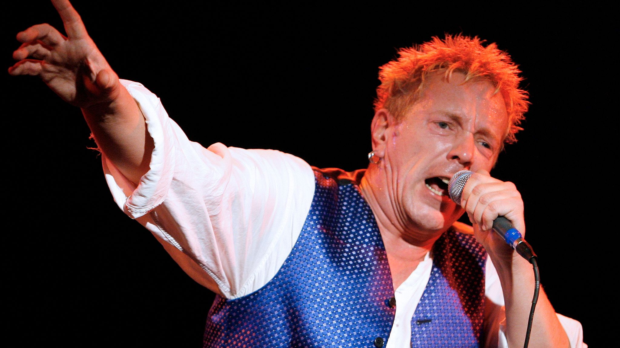 2048x1152 Sex Pistols' Johnny Rotten threatens legal action over TV series about band made without him. Ents & Arts News
